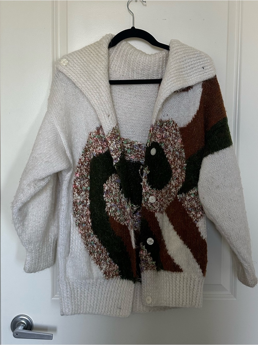 Vintage hand knit cardigan
